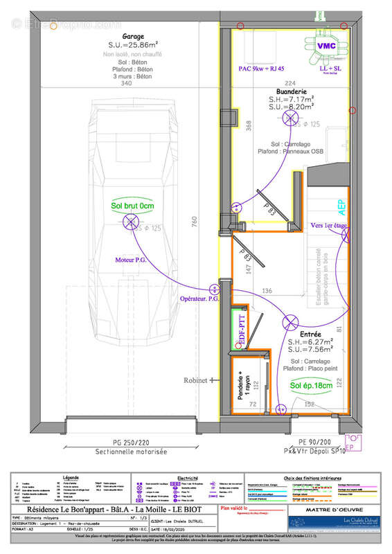 Appartement à LE BIOT