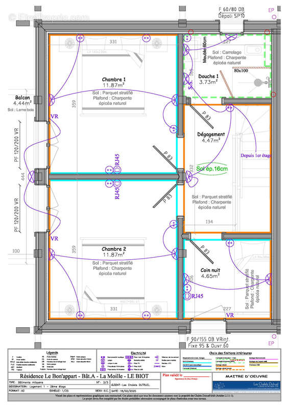 Appartement à LE BIOT