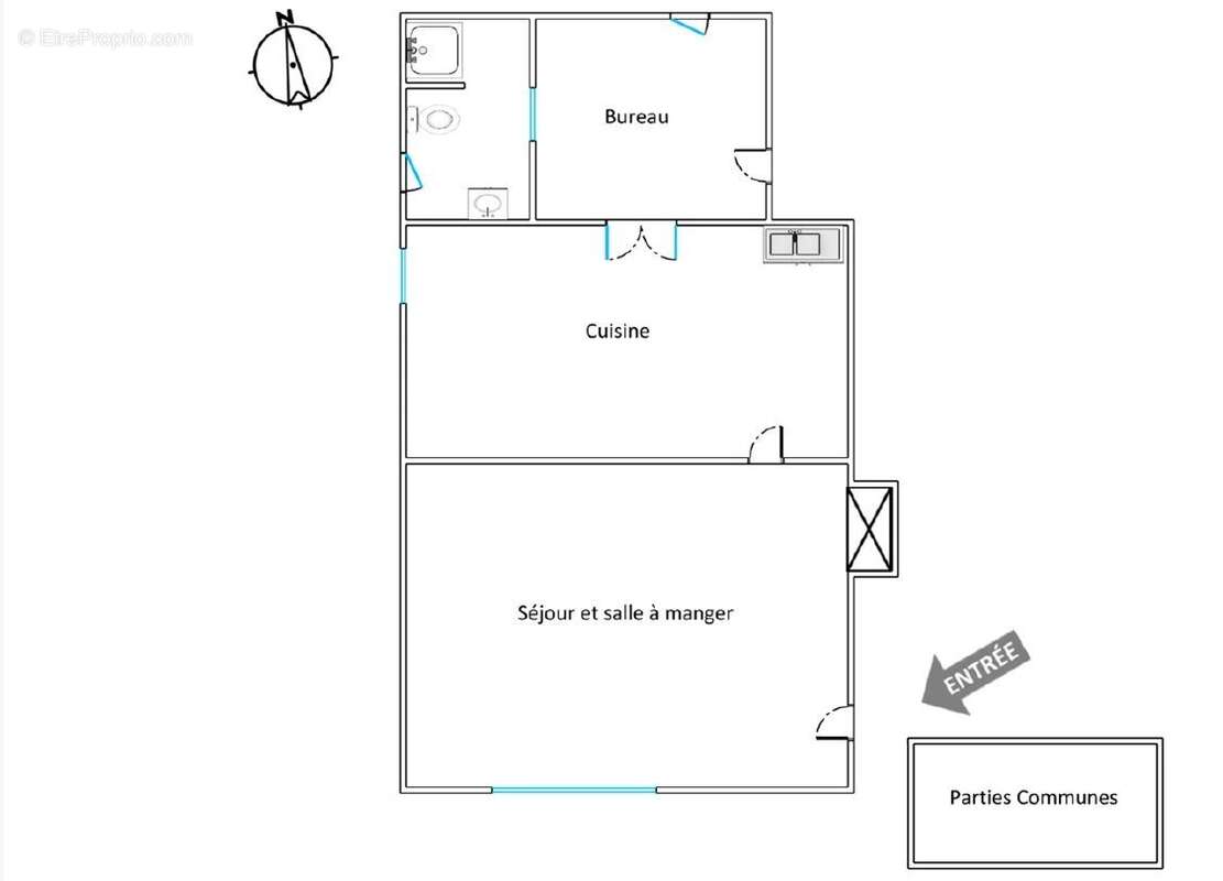 Appartement à MONACIA-D&#039;AULLENE