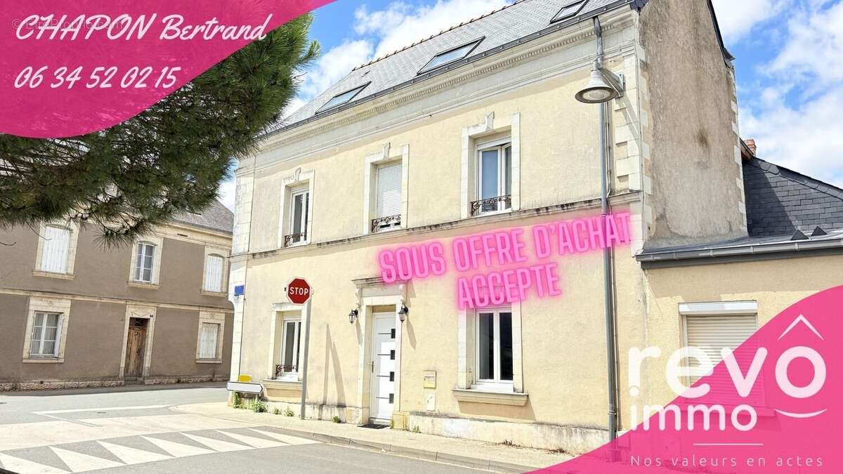 Maison à MOZE-SUR-LOUET