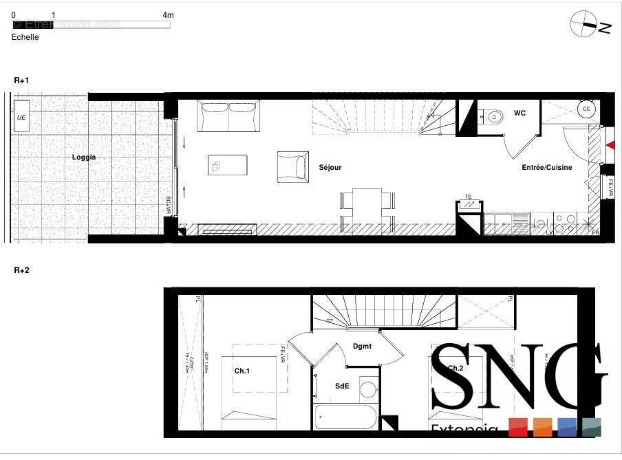 Appartement à TOULOUSE