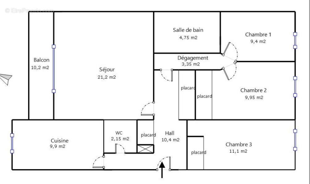 Appartement à MARSEILLE-10E