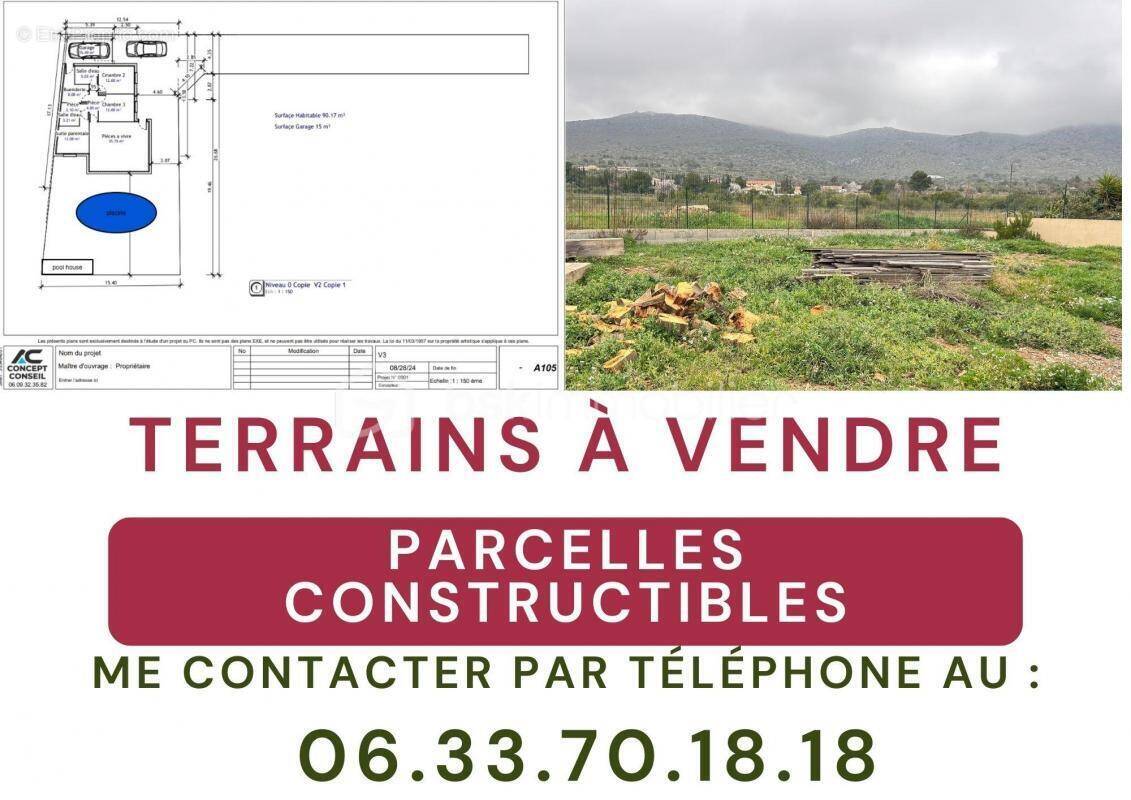 Terrain à OPOUL-PERILLOS