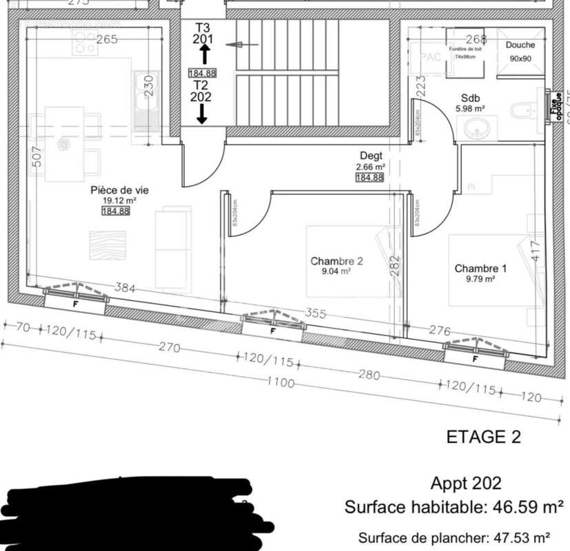 Appartement à FLORANGE