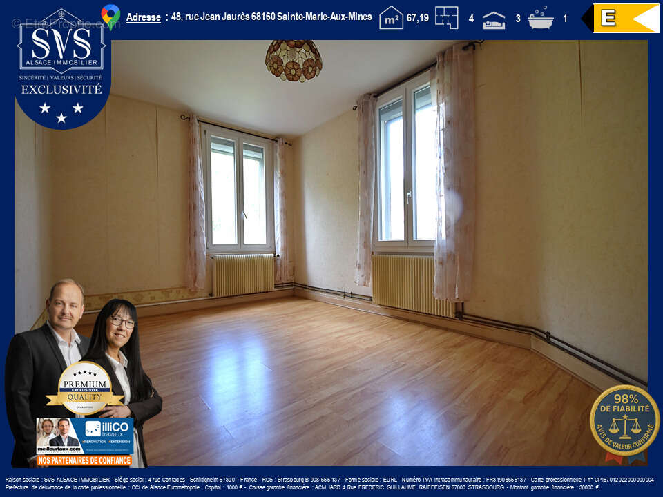 Appartement à SAINTE-MARIE-AUX-MINES