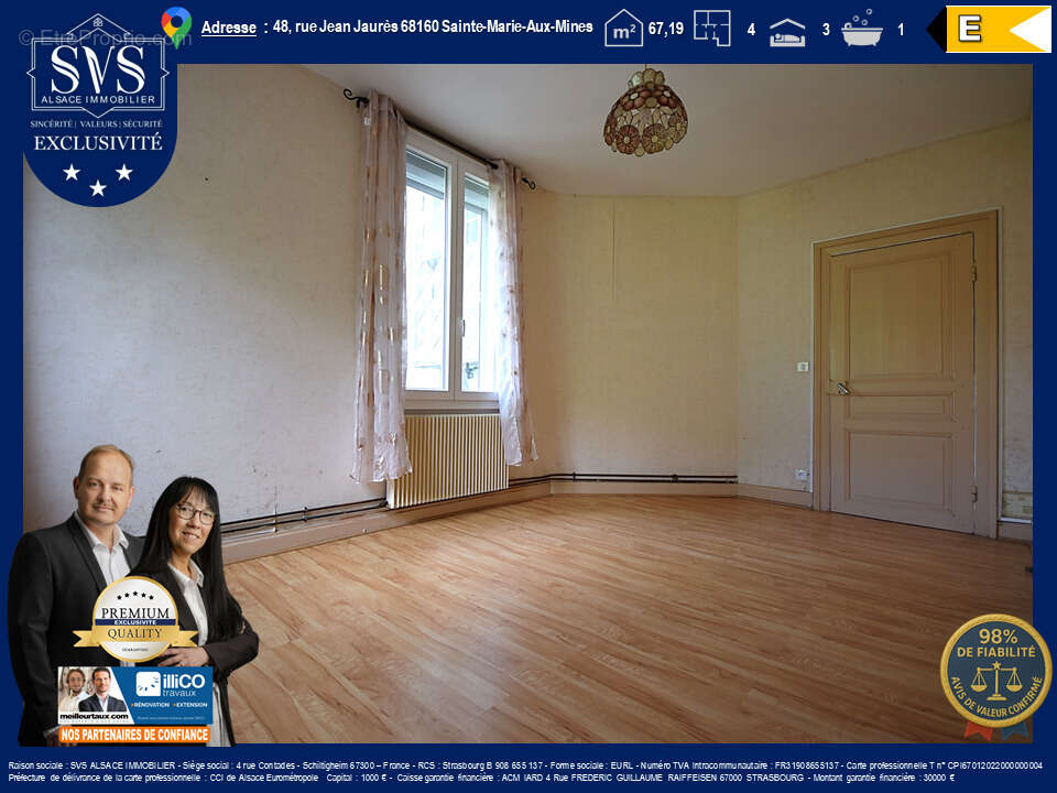 Appartement à SAINTE-MARIE-AUX-MINES