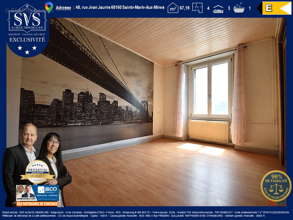 Appartement à SAINTE-MARIE-AUX-MINES