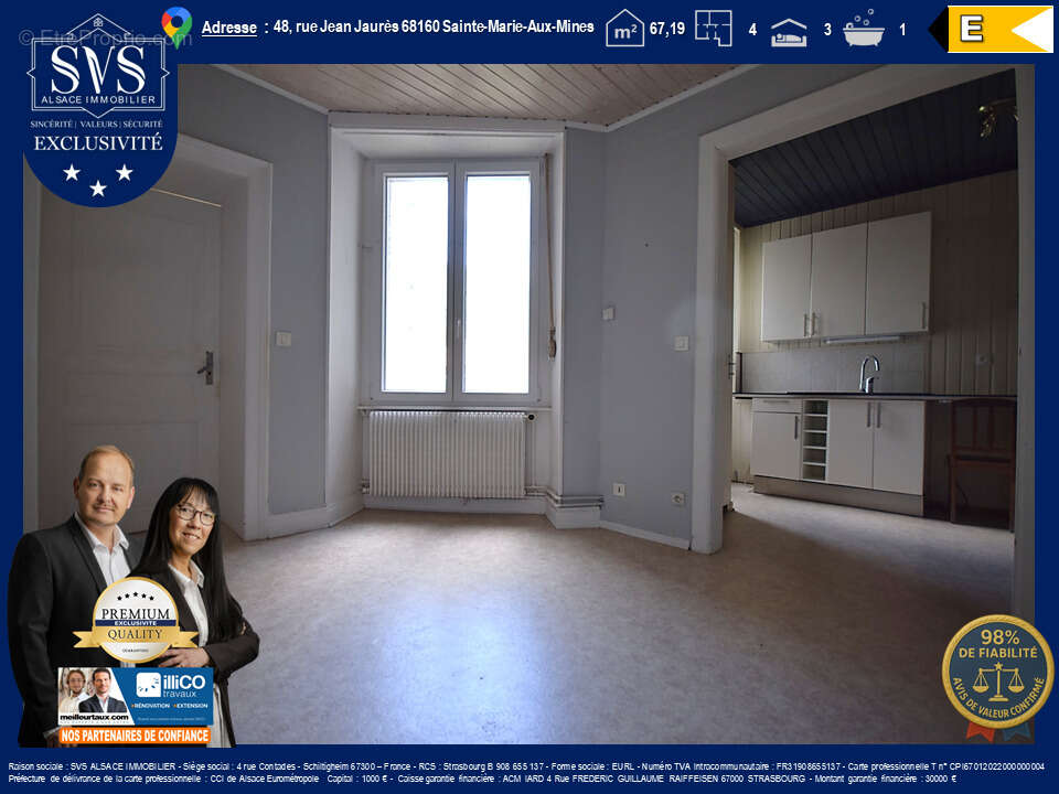 Appartement à SAINTE-MARIE-AUX-MINES