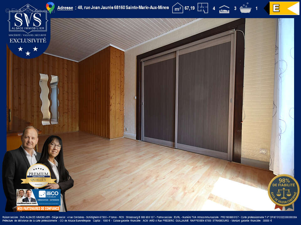 Appartement à SAINTE-MARIE-AUX-MINES