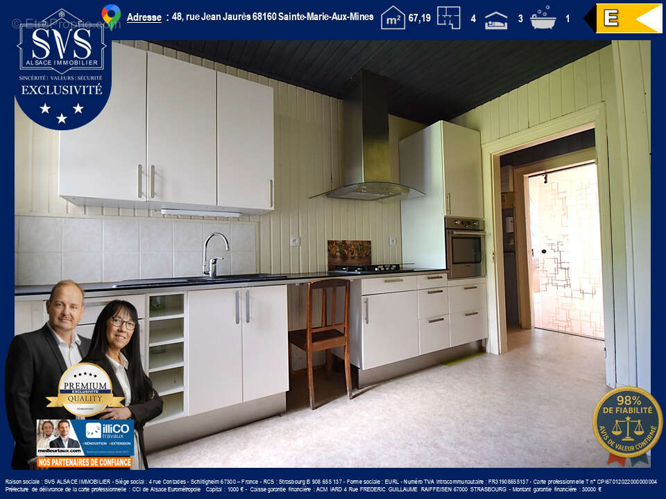 Appartement à SAINTE-MARIE-AUX-MINES