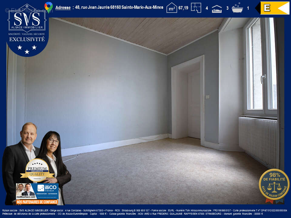 Appartement à SAINTE-MARIE-AUX-MINES