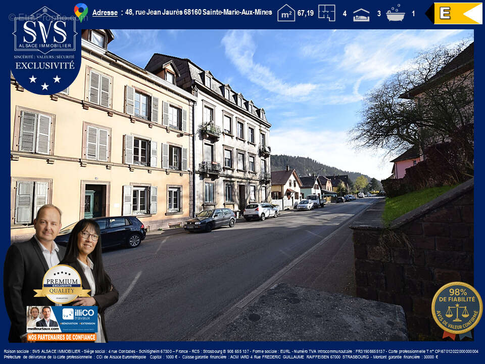 Appartement à SAINTE-MARIE-AUX-MINES