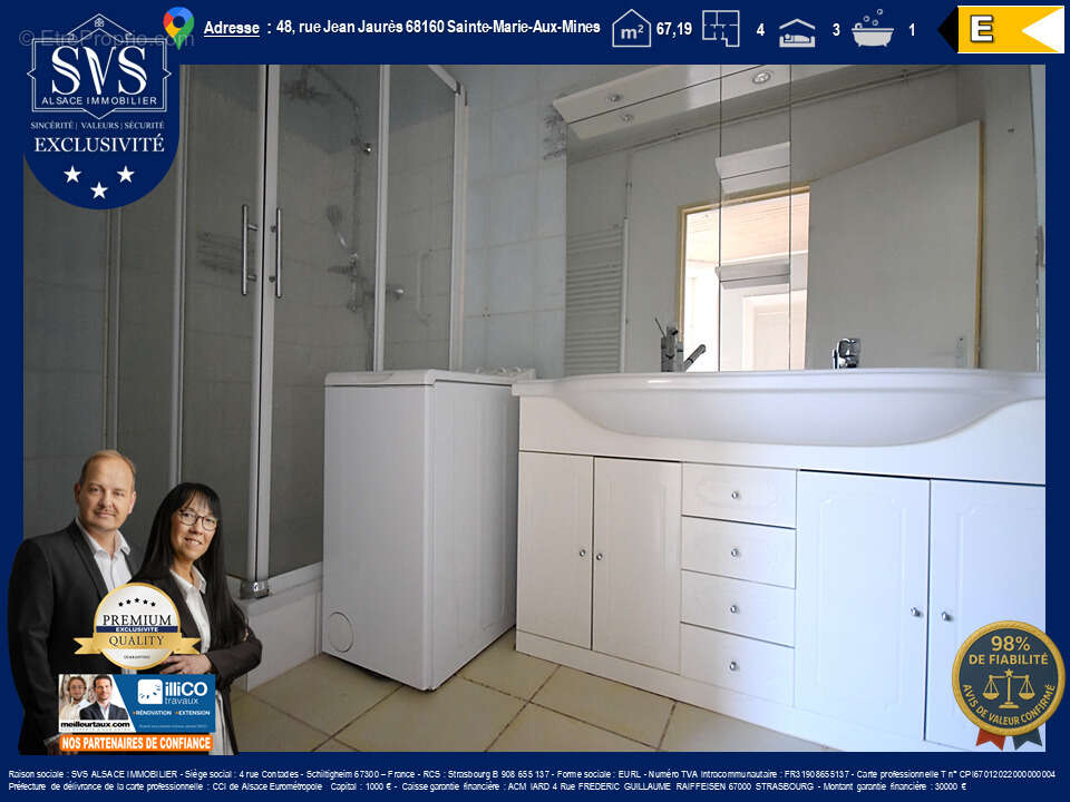 Appartement à SAINTE-MARIE-AUX-MINES