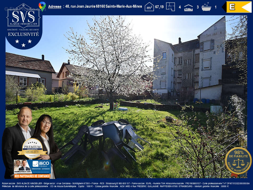 Appartement à SAINTE-MARIE-AUX-MINES