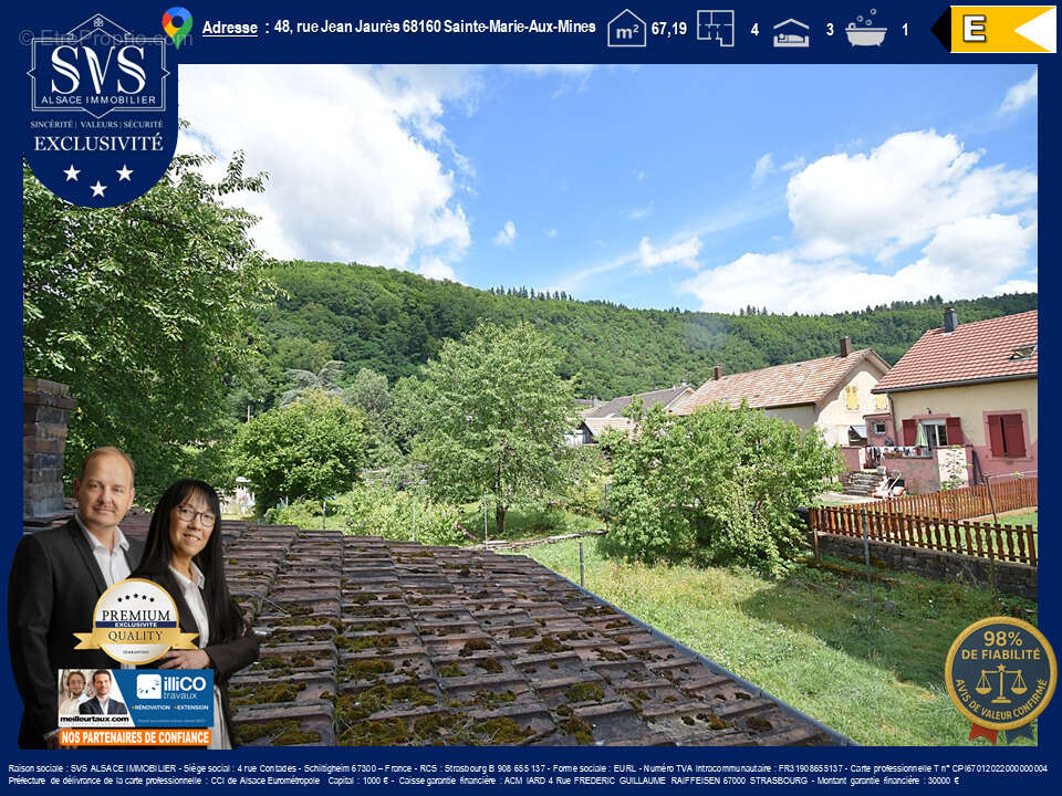 Appartement à SAINTE-MARIE-AUX-MINES