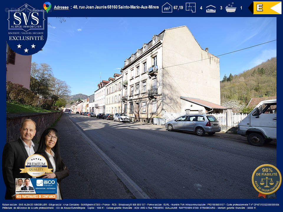 Appartement à SAINTE-MARIE-AUX-MINES