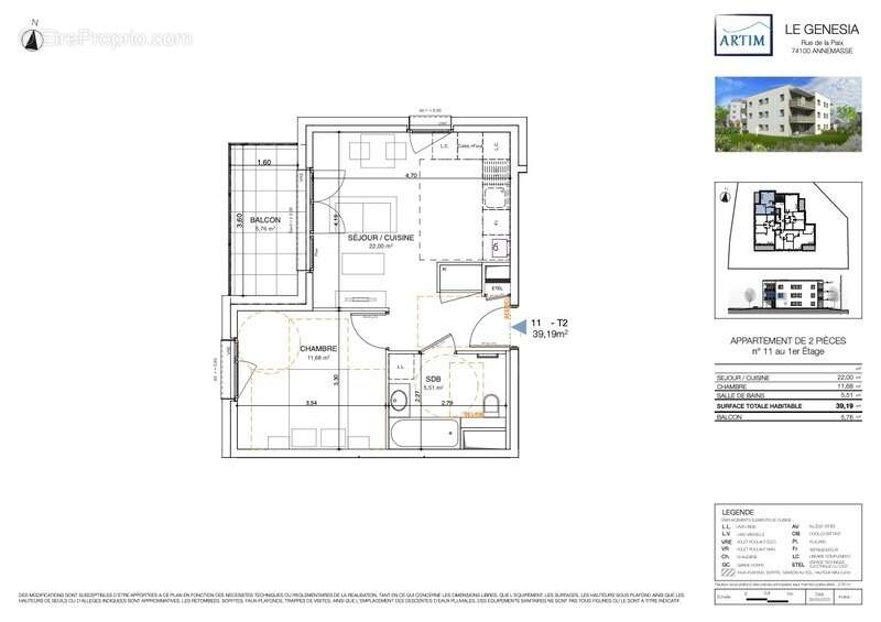 Appartement à ANNEMASSE