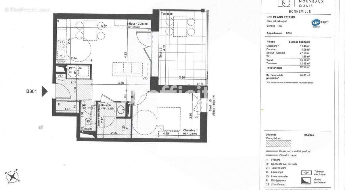 Appartement à BONNEVILLE