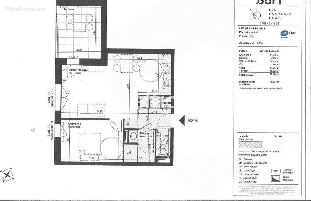 Appartement à BONNEVILLE
