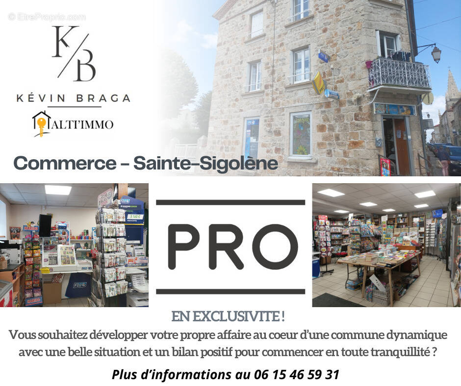 Commerce à SAINTE-SIGOLENE