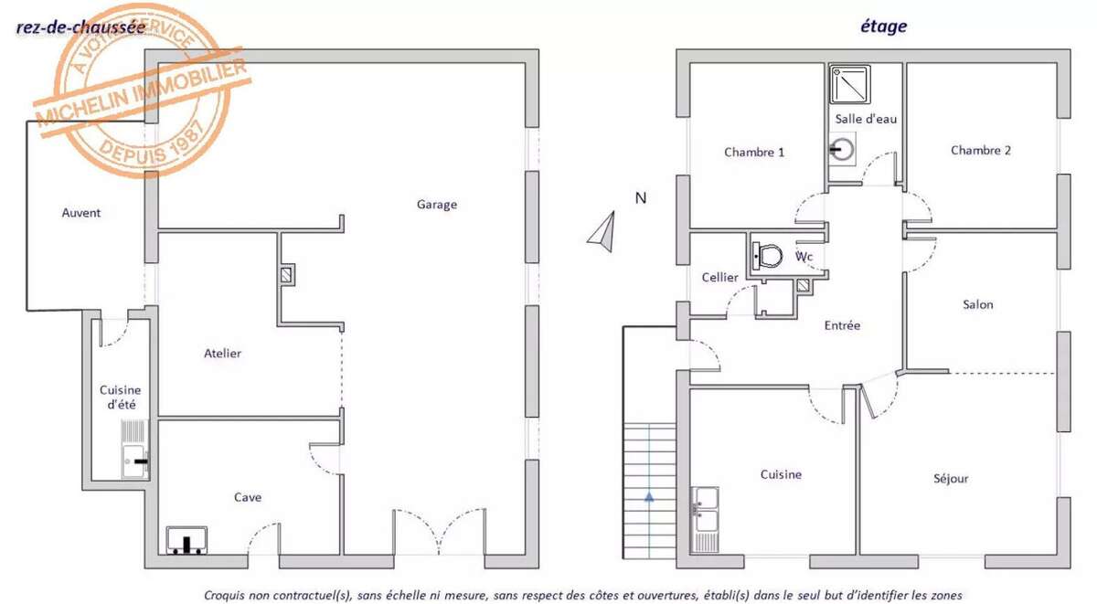 Maison à CHAMPAGNE-AU-MONT-D&#039;OR