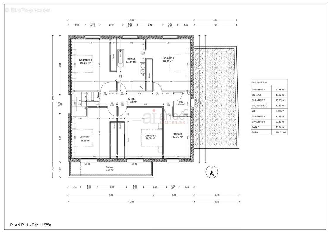 Maison à COLLONGES-AU-MONT-D&#039;OR