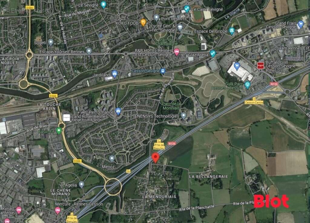 Terrain à CESSON-SEVIGNE