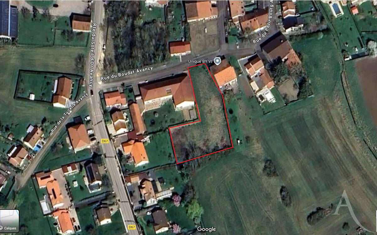 Terrain à SAINTE-BARBE