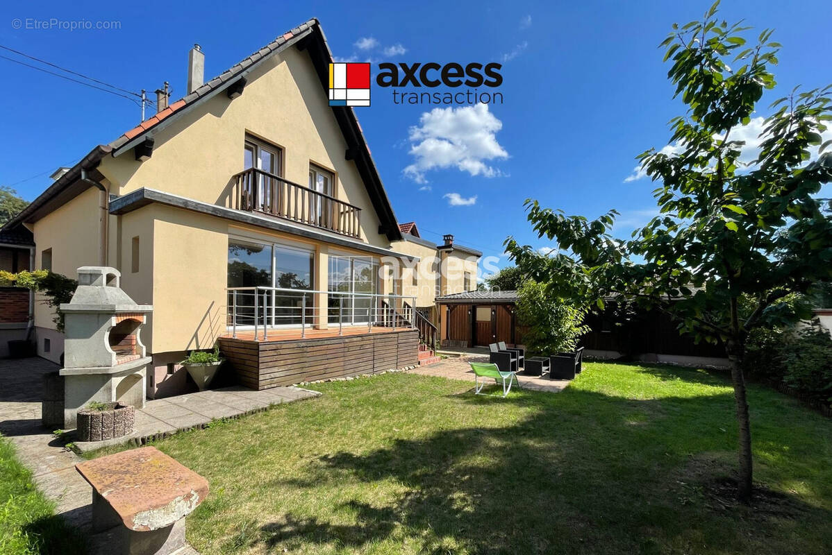 Façade arrière - Maison à HAGUENAU