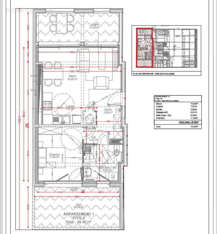 Appartement à ZUYDCOOTE