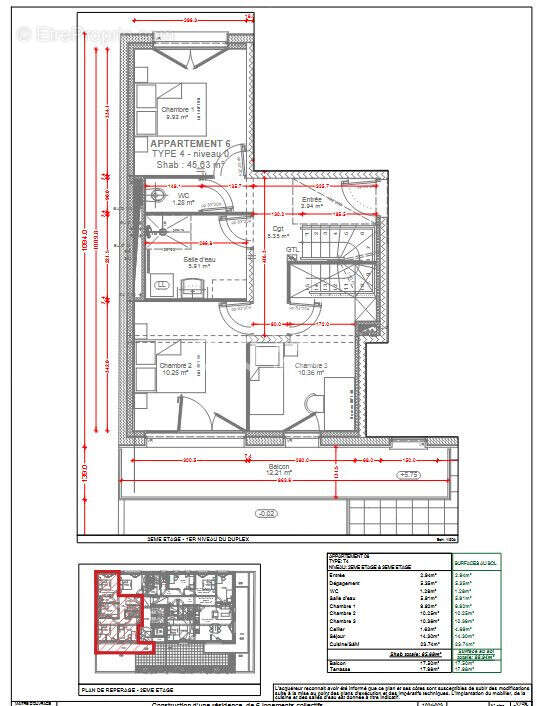Appartement à ZUYDCOOTE