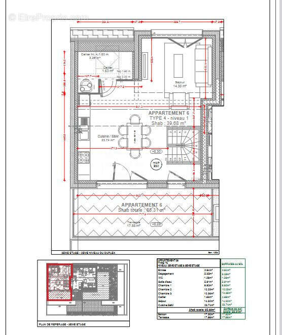 Appartement à ZUYDCOOTE