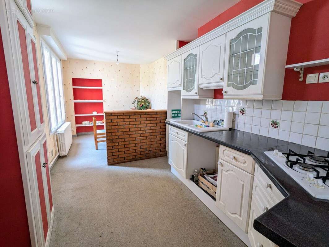 cuisine - Maison à ISIGNY-SUR-MER