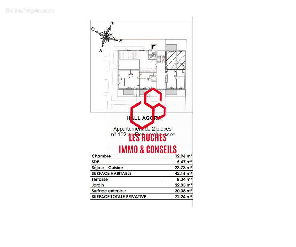 Appartement à MONTEVRAIN