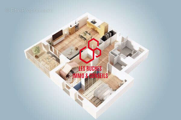 Appartement à MAGNY-LE-HONGRE