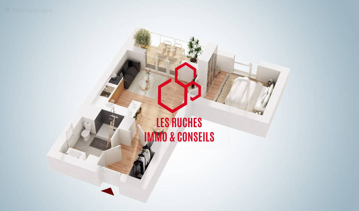 Appartement à MAGNY-LE-HONGRE