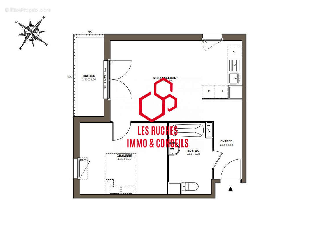 Appartement à LE MEE-SUR-SEINE