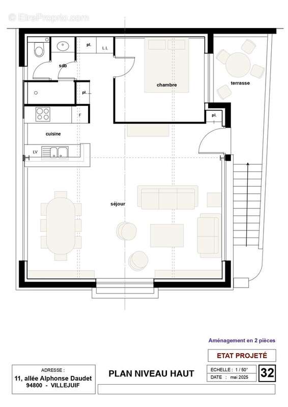 Appartement à VILLEJUIF