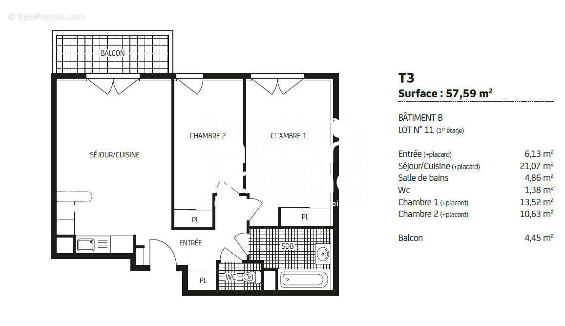 Appartement à POITIERS