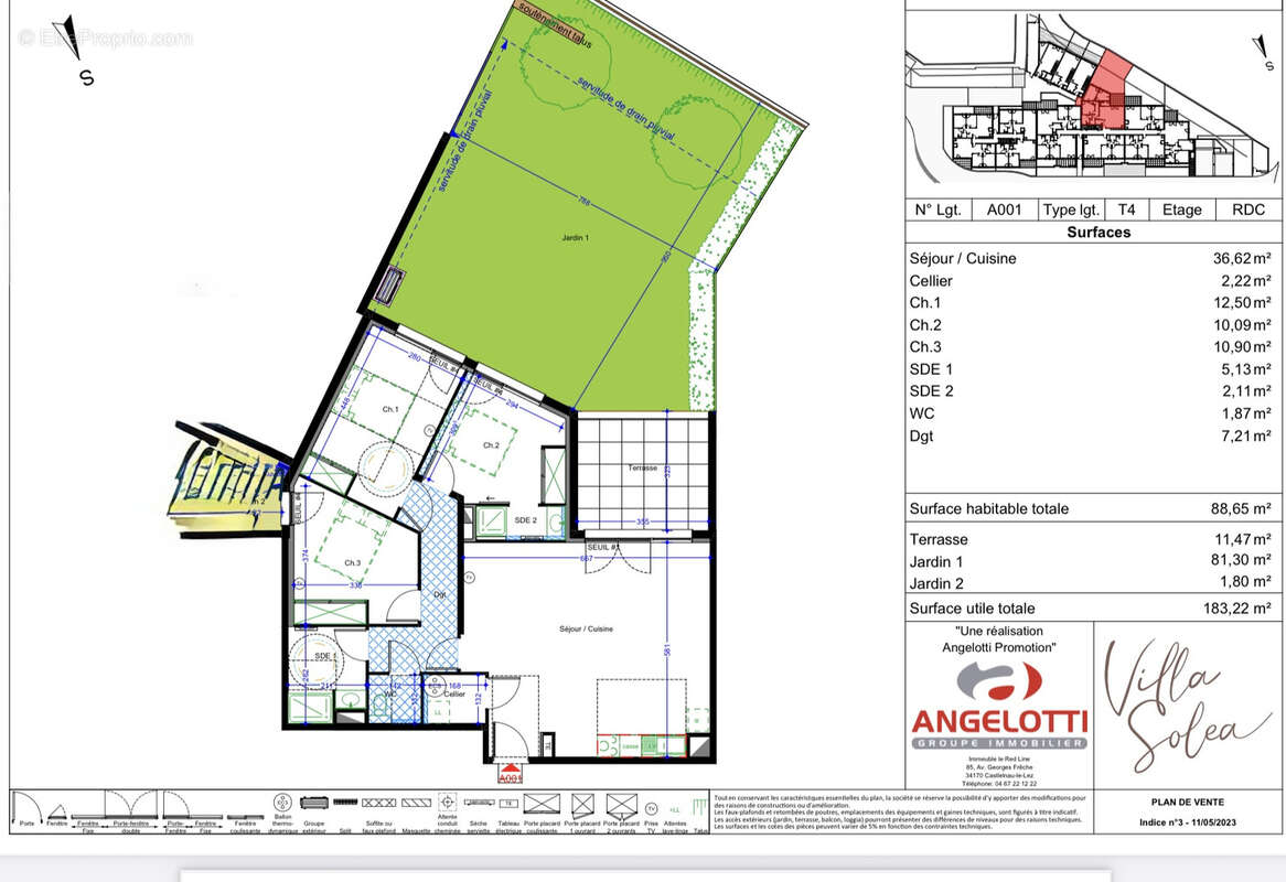 Appartement à VIC-LA-GARDIOLE