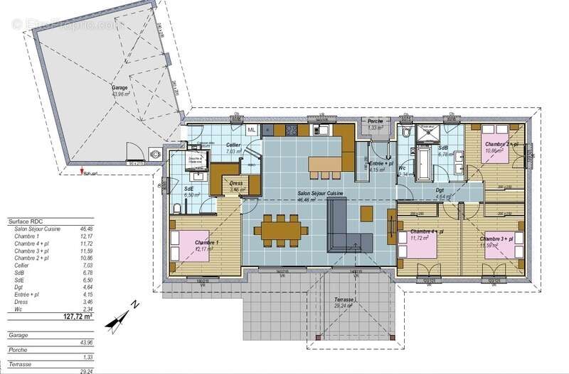 Maison à SERRES-CASTET