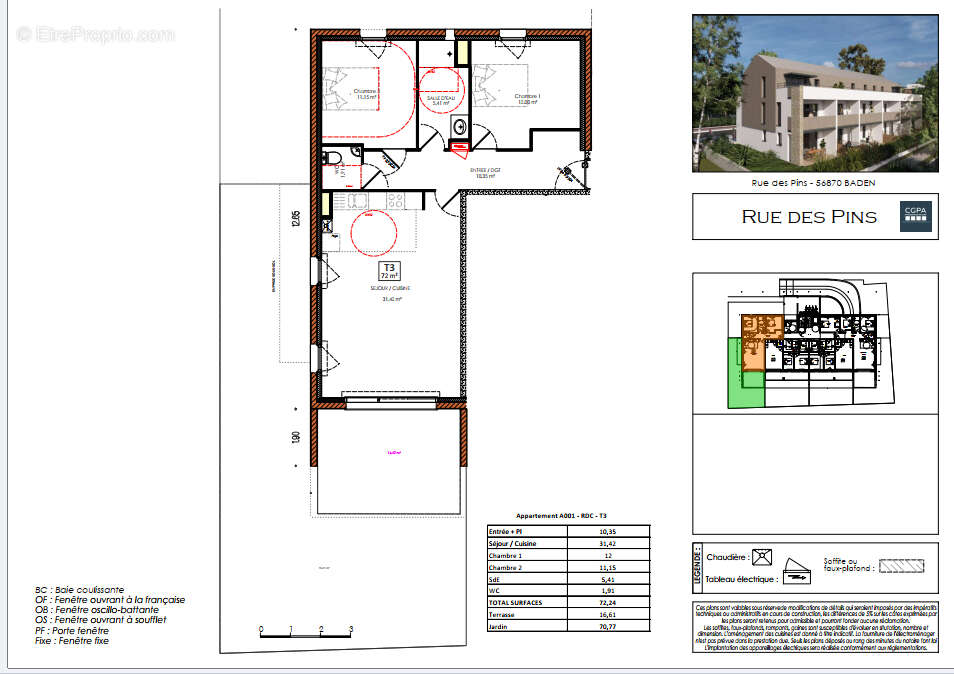 Appartement à BADEN