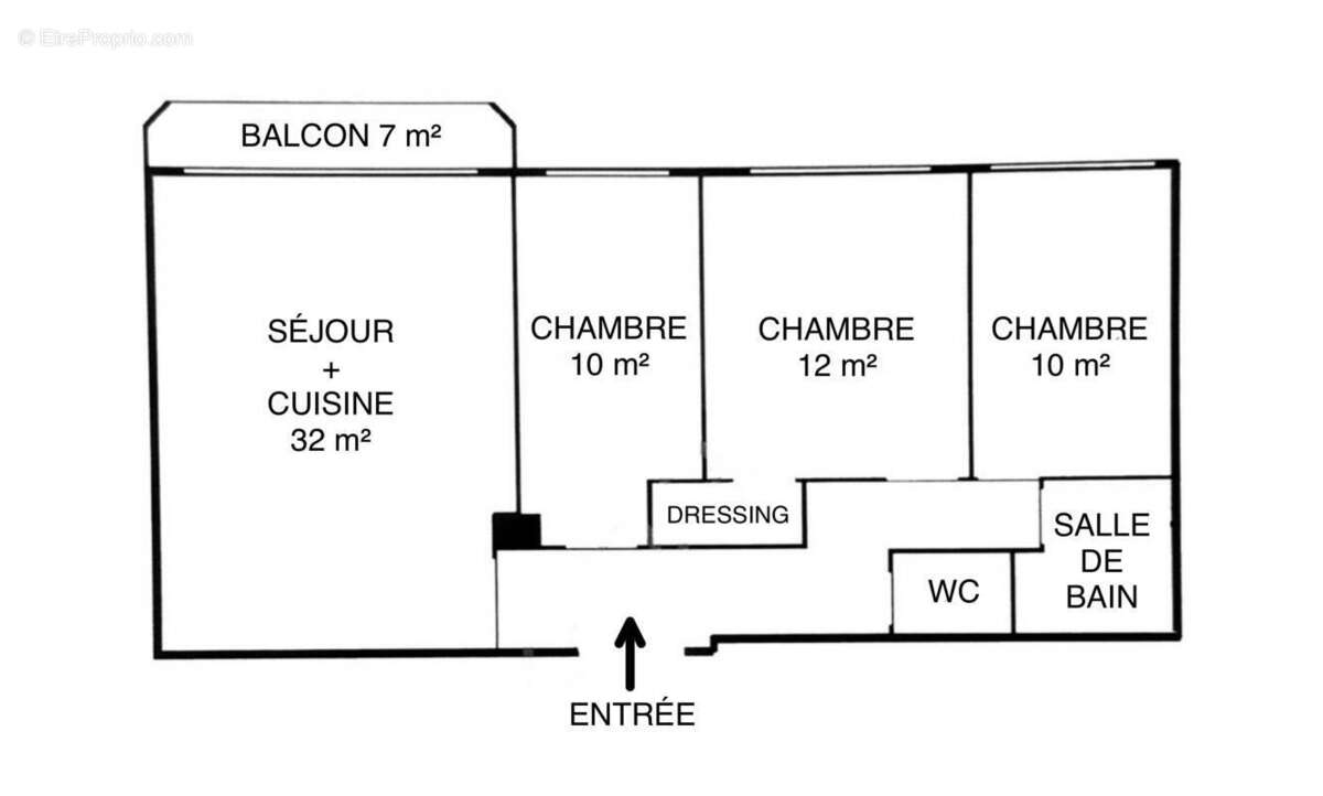 Appartement à CHATILLON