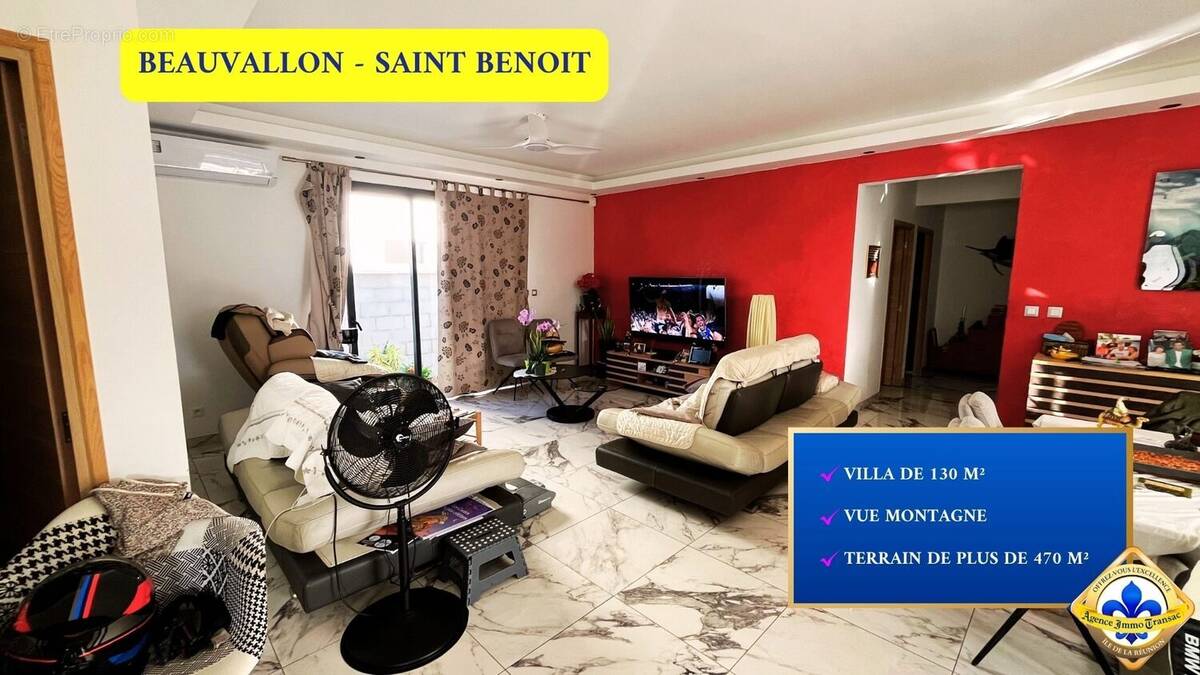 Maison à SAINT-BENOIT