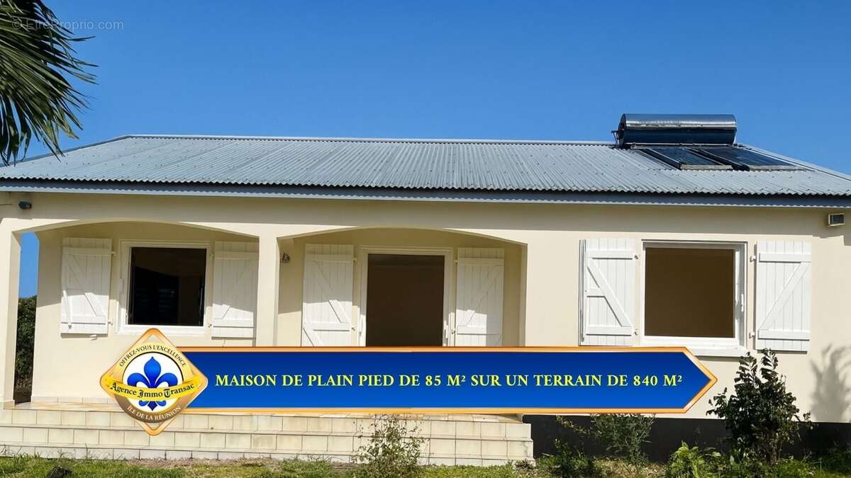 Maison à SAINT-BENOIT