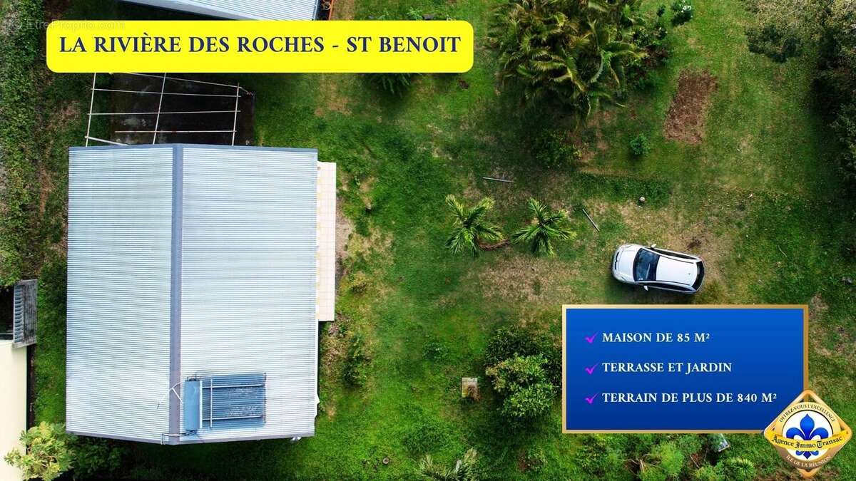 Maison à SAINT-BENOIT