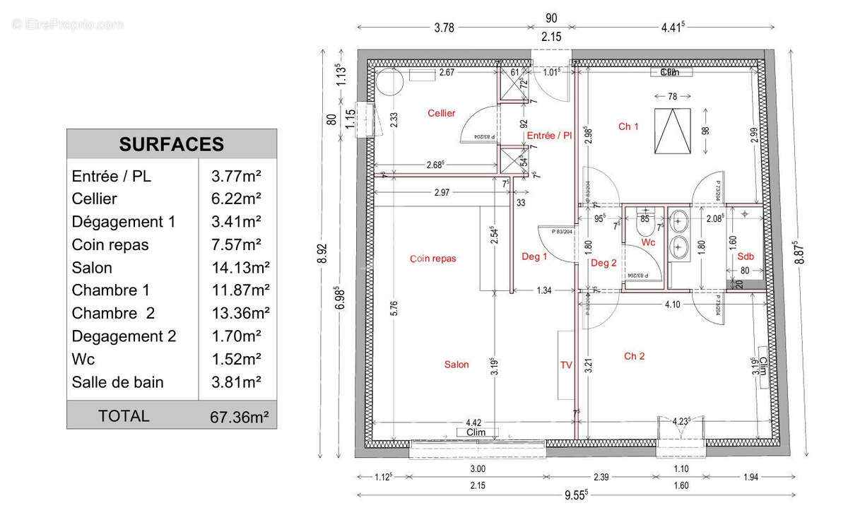Maison à SAINT-MEDARD-EN-JALLES