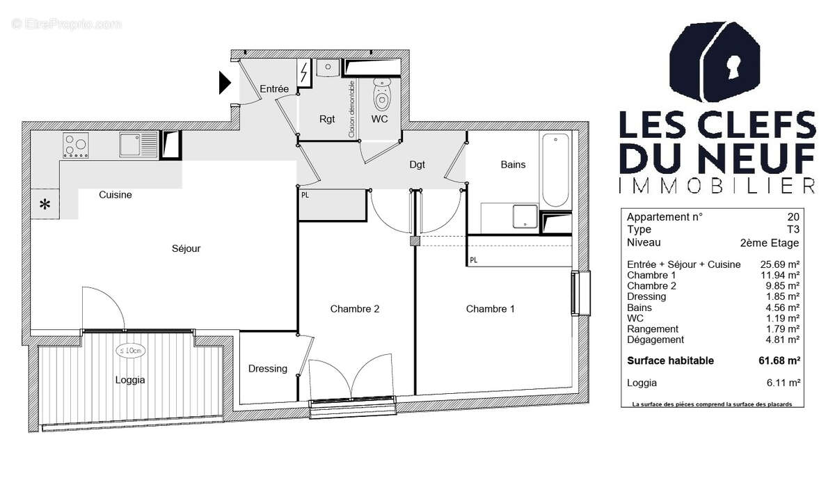 Appartement à TOULOUSE