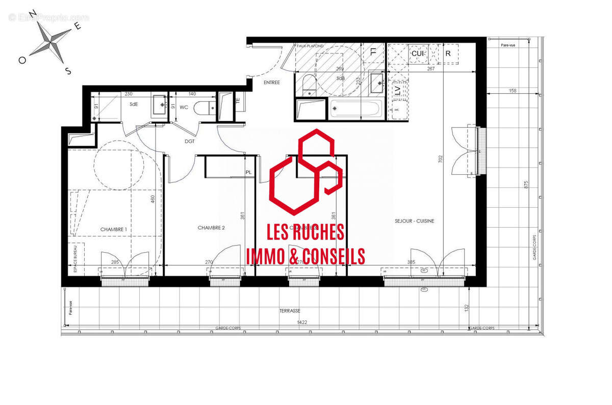 Appartement à DAMMARIE-LES-LYS