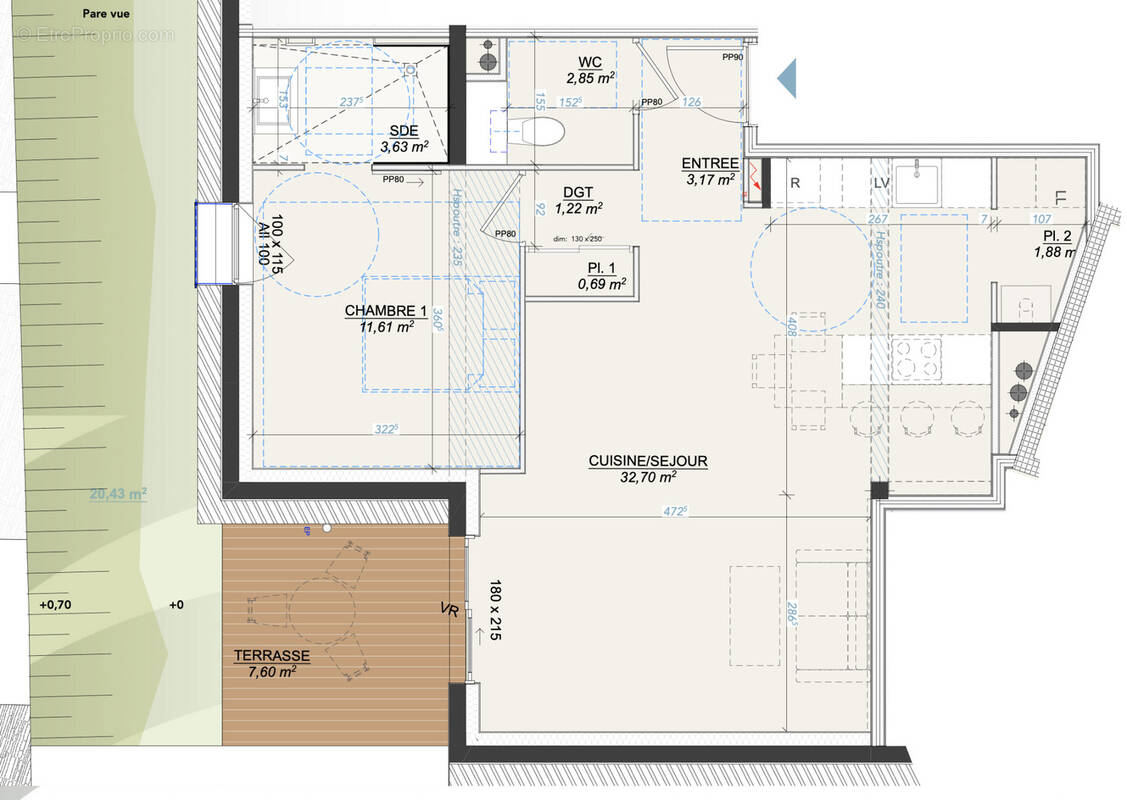 Appartement à SAINT-DIDIER-EN-VELAY